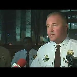 Two police officers shot at Ferguson protest - YouTube