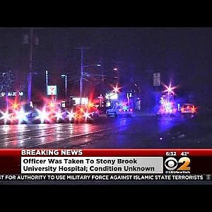 Suffolk County Police Officer Shot While On Duty - YouTube