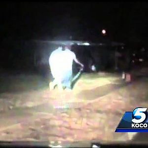 Moore police officer's fight with hit-and-run suspect caught on camera - YouTube