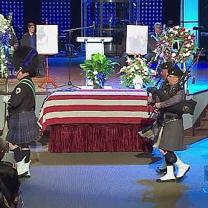 Trooper Dermyer honored at funeral service - YouTube