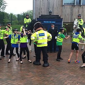 West Yorkshire Police Running Man Challenge - YouTube