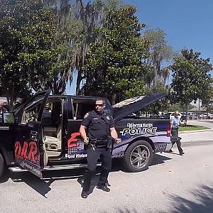 Winter Haven Florida Police Department Running Man - YouTube