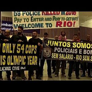 Rio police: We won't be able to protect you - YouTube