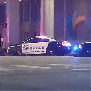 Michael Bautista captured part of downtown Dallas shooting during Facebook Live - YouTube