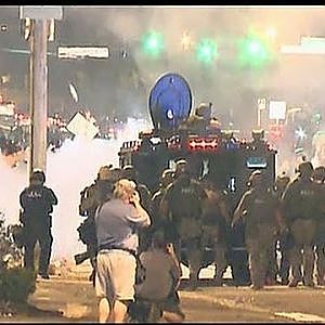 Police: Gunfire, Molotov Cocktails in Ferguson - YouTube