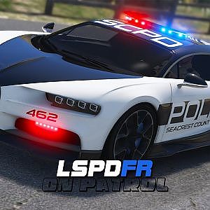 LSPDFR - Day 312 - Police Bugatti Chiron - YouTube