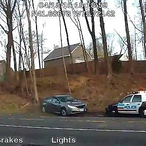 New Britain Police Car Chase Through New Britain and Newington - YouTube