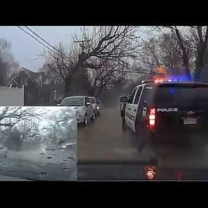 Police Chase in Royal Oak HD, 720p