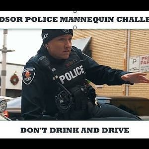 Windsor Police Mannique Challenge  Don't Drink and Drive - YouTube