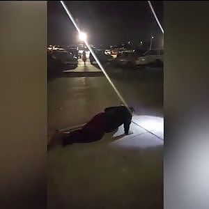 HILARIOUS MOMENT, Texas cop gives teen a choice between push ups or jail for smoking pot in movie th - YouTube