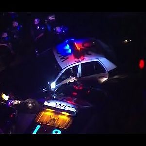 Stolen Police Car Chase in LA - YouTube