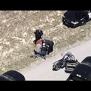 Police Pursuit - Police Chase Harley - YouTube