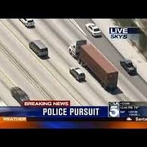 Police Pursuit - Southern California High Speed Police Chase Burglary Suspect Under LAX Runway - YouTube