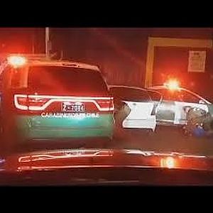 Police Pursuit - Chile Santiago Dashcam Police Pursuit 2015 - YouTube
