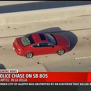 San Diego Police Chase 2017 01 14 - YouTube