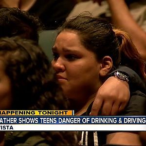 Father shows teens danger of drinking & driving - YouTube