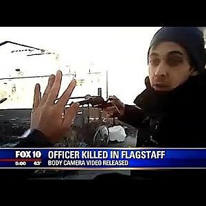 Police camera shows final moments before man killed Flagstaff officer - YouTube