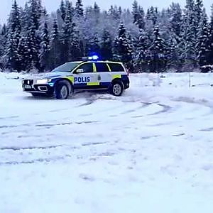 Swedens finest enjoying some snow - YouTube