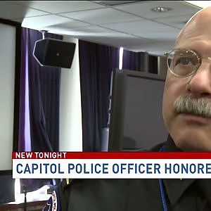 Capitol Police officer hailed hero, credited with saving man’s life - YouTube
