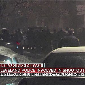 4:30AM Police involved shooting in Cleveland - YouTube