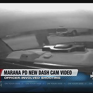 Police shooting: Video shows man with gun approaching Marana Police car - YouTube