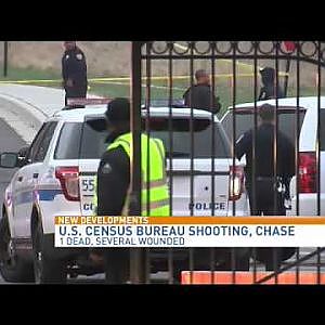 Gunman kidnaps woman, fatally shoots Census Bureau guard, leads police on wild chase ending in shoot - YouTube