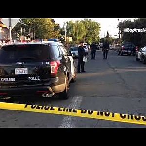 BREAKING VIDEO: @Oaklandpoliceca investigate scene of @sanleandropd officer-involved shooting in Eas - YouTube