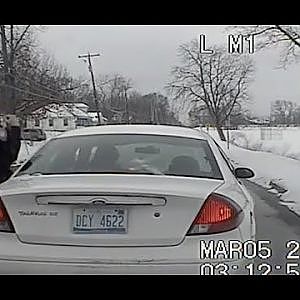 SHOTS FIRED: Officer Shot and Police Chase in Battle Creek, MI - YouTube