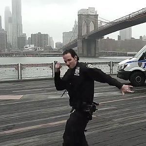 NYPD Running Man Challenge - YouTube