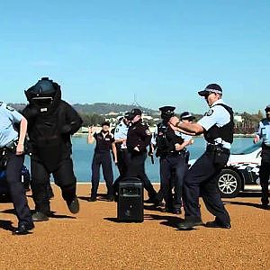 ACT Policing Running Man Challenge - Australian Federal Police - YouTube