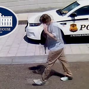 Secret Service shoots gun-wielding man near White House - YouTube