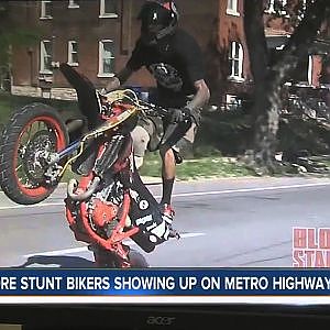 Motorcycle Stunt Racing LOL Cop Mad At STUNTERS VS POLICE 41 Action NEWS KC Features BLOX STARZ 2016 - YouTube