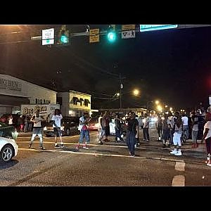 Black Lives Matter Protests Prompted By Fatal Police Shooting Of Alton Sterling in Louisiana - YouTube