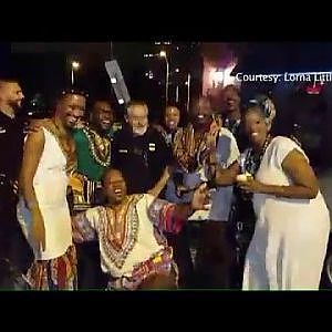 Photo op puts good spin on Hartford Police community relations - YouTube