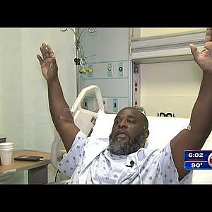 Unarmed South Florida man with hands up shot by police while calming autistic patient - YouTube