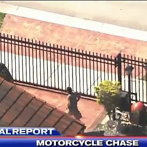 Miami Police Chase vs Bike 2016 - YouTube