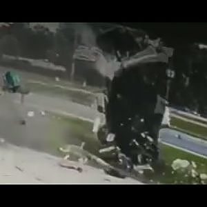 Terrifying Car Crash CAUGHT ON VIDEO - YouTube