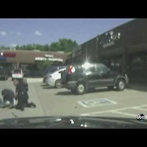 Dashcam Footage Shows Heroic Bystander Helping Police Officer Under Attack - YouTube
