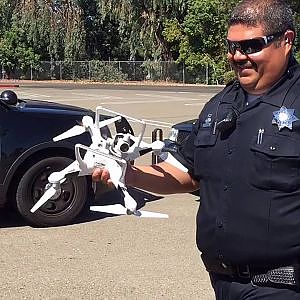 Modesto police show drone aircraft - YouTube