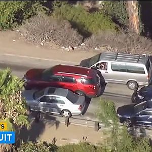 Police Chase Los Angeles 2016 Ford Explorer - YouTube