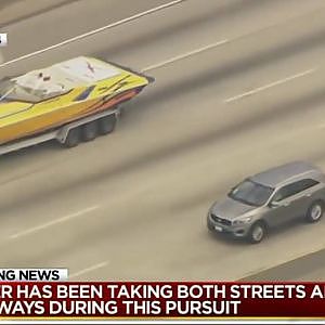Police Chase Los Angeles Stolen Kia 2016 - YouTube