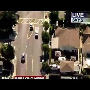 3558 Police chase man through city streets   Man crashes into someones backyard Video - YouTube