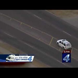 Police chase SUV towing a trailer Oklahoma City [Crazy Chase] - YouTube