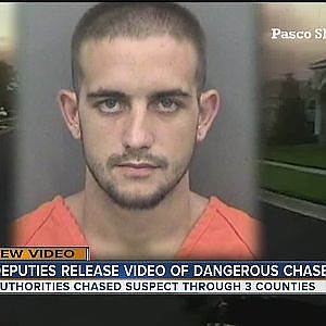 Body cam video shows dangerous chase - YouTube