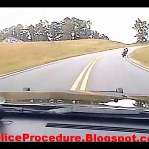 High Speed Police Chase Motorcycle Cop Rolls His Dodge Charger K-9 Is Mad (Dashcam Video) - YouTube