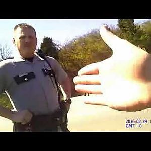Police Bodycam | Murder suspect surprises cop with knife - YouTube