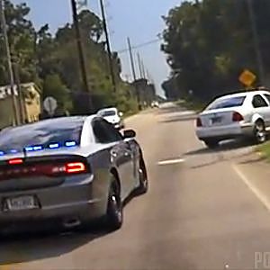 Raw Dashcam Footage Of Dangerous High Speed Police Chase - YouTube