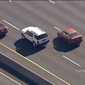 100 MPH Pursuit Driver Takes Rooftop Water Break - YouTube