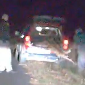 Police Dashcam Shows Deer Thought Dead Gets Up And Runs Away