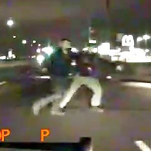 Dashcam Shows Police Officer Hit By Drunk Driver During DWI Stop - YouTube